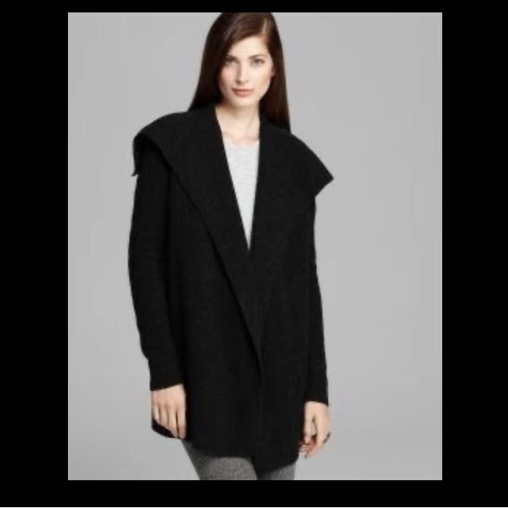 Theory Wool Open Front Cardigan - image 1
